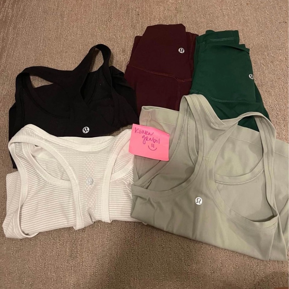 Lulu high rise pants 28” CASSIS size 2 (never worn)